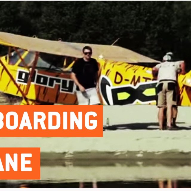 Wakeboarding By Plane