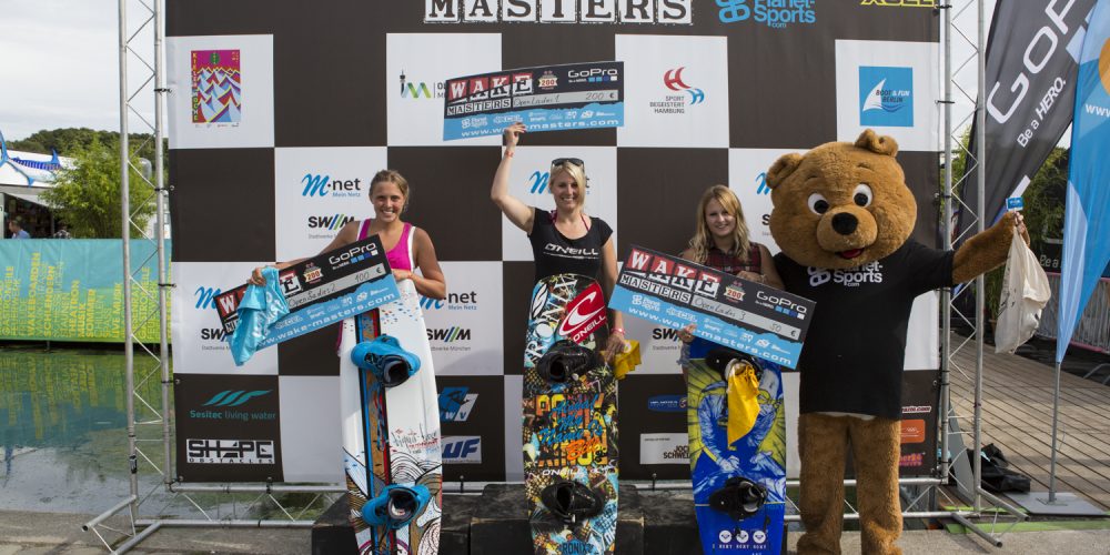 Nadine Härtinger aus München gewinnt M-net Wake-Masters im Olympiapark