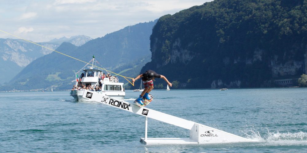 Erfolgreiche Ausgabe des Wakeboard-Lift Spektakels am Walensee.