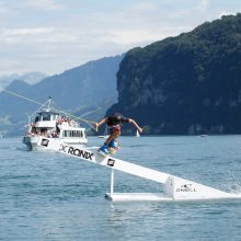 Erfolgreiche Ausgabe des Wakeboard-Lift Spektakels am Walensee.